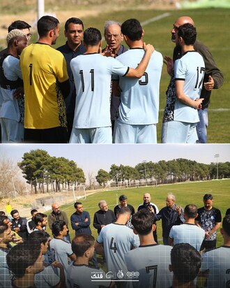 ? تصاویری از اولین تمرین استقلال با حضور سهراب بختیاری‌زاده