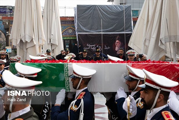 تشییع پیکر شهید علی شمخانی در امامزاده صالح(ع)؛ تهران