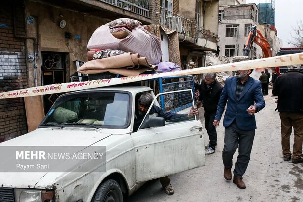  حملات هوایی به محله بریانک تهران