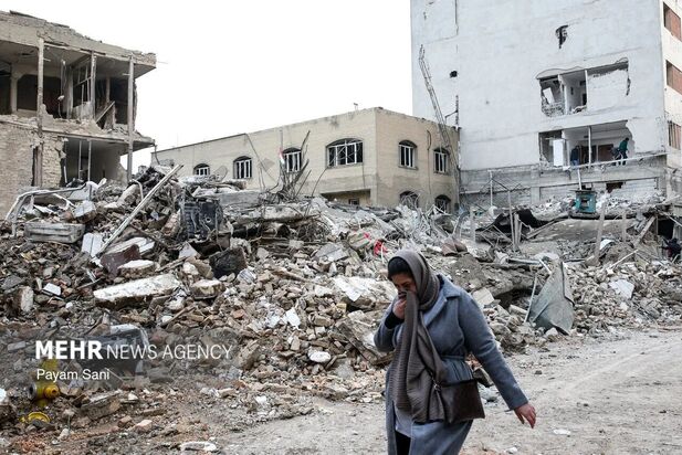  حملات هوایی به محله بریانک تهران