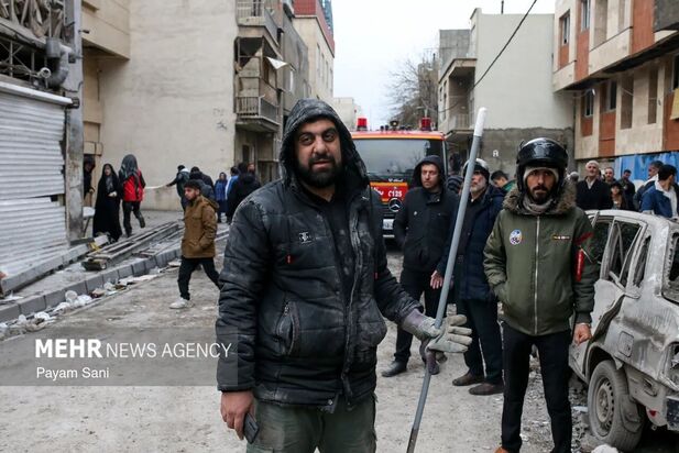  حملات هوایی به محله بریانک تهران