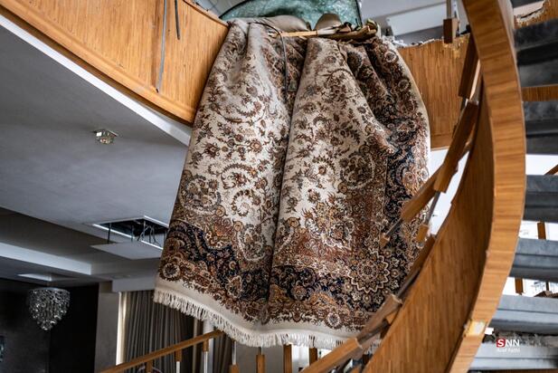 تصاویر خانه های تخریب شده در جنگ