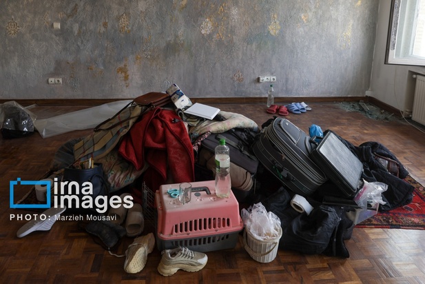 تصاویر خانه های تخریب شده در جنگ