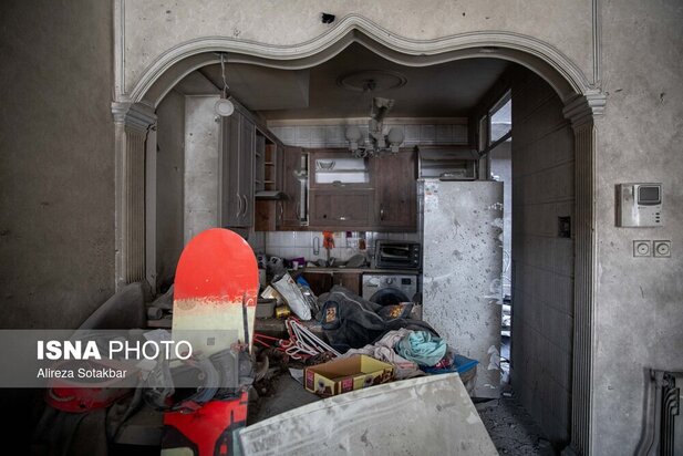 تصاویر خانه های تخریب شده در جنگ