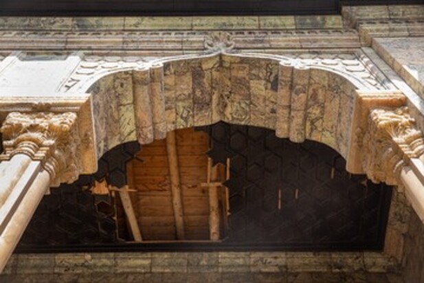 خسارات به کاخ سعدآباد