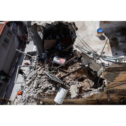 تصاویری از آثار تخریب گسترده در تل‌اویو