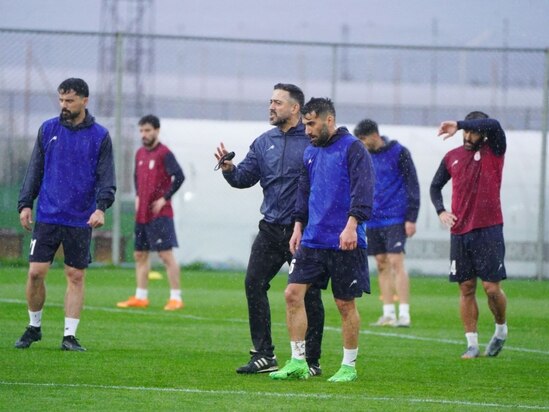تصاویری از نخستین جلسه تمرین تیم ملی در ترکیه