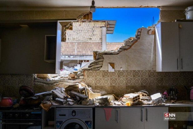 تصاویری از حمله آمریکا و اسرائیل به منازل مسکونی در شهرستان نظرآباد