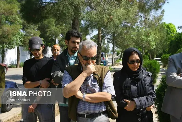 خاکسپاری حمیده خیرآبادی