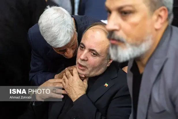 چهلم علی لاریجانی در قم