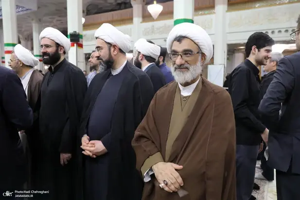 چهلم علی لاریجانی در قم
