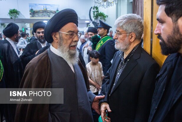 چهلم علی لاریجانی در قم