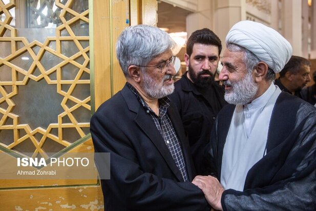 چهلم علی لاریجانی در قم