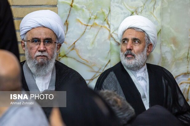 چهلم علی لاریجانی در قم