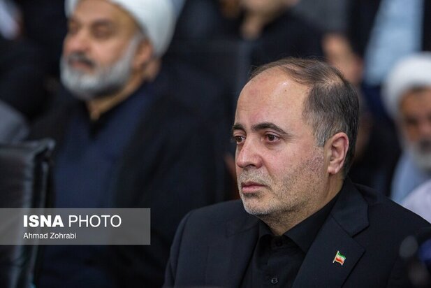 چهلم علی لاریجانی در قم