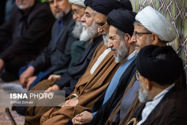 چهلم علی لاریجانی در قم