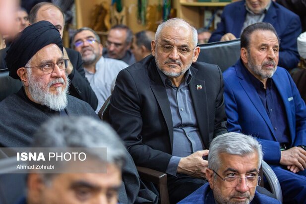 چهلم علی لاریجانی در قم