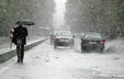 بارش برف و باران در محورهای مواصلاتی اکثر استان‌ها/ تردد با زنجیر چرخ الزامی است