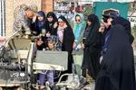 تصاویر آموزش نظامی به زنان جان فدا در میدان هفت تیر