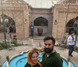 خدا خوب جوری پشت بهاره و حاجی ایستاده است +عکس