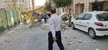 جزئیات سقوط جرثقیل در تهران