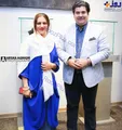 سالار عقیلی در کنار همسر هنرمندش +عکس