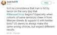 ظریف: اینکه ایران در روز برگزاری سیرک ورشو هدف حمله تروریستی قرار می‌گیرد، تصادفی است؟