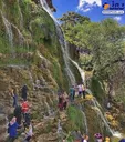 آبشاری زیبا در کاشان +عکس