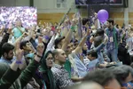 گردهمایی بزرگ حامیان روحانی در  همایش تغییرات ملموس (تصاویر)