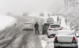 برف و کولاک در ۸ استان/ ۱۱۸ خودرو در برف گرفتار شدند