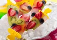 طرز تهیه بستنی یخی با میوه