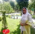 الهام‌حمیدی در یکی از پارک‌های تهران + عکس