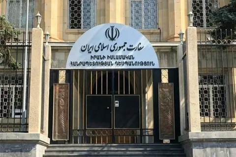 عکس| واکنش سفارت ایران در ایروان به اظهارات روبیو درباره تاریخ ایران