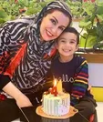 جشن تولد فرشته‌ای که در زندگی «ماه‌چهره خلیلی» پرواز کرد +عکس