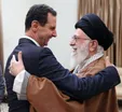 عکسی صمیمی از بشار اسد و رهبر انقلاب