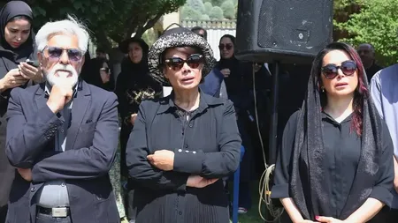 تصاویر مراسم تشییع گوینده سرشناس بهروز رضوی با حضور هنرمندان
