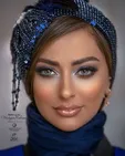 چهره متفاوت نفیسه روشن با آرایش برنزه!  +عکس