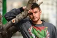 چهره غمناک پسر «امین حیایی» +عکس