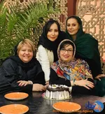 بازیگر زن پرحاشیه در جشن تولد معصومه کریمی+عکس