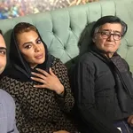 رضا رویگری در کنار همسر جوانش +عکس