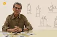کامبیز درمبخش کاریکاتوریست معروف ایرانی
