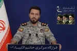 قرارگاه خاتم‌الانبیا: تعرض آمریکا را بلافاصله پاسخ دادیم