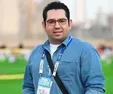 بدترین سوتی محمدرضا احمدی موقع گزارش! +فیلم