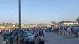 ویدئوی عجیب از عبور هواپیما از میان سیل جمعیت در فرودگاه کابل +فیلم
