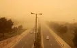۱۲ شهر خوزستان درگیر گرد و غبار شدید +فیلم