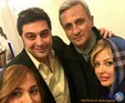نیوشا ضیغمی در کنار خواهر و پدرش + عکس