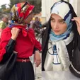 عروس سفیر با دو پوشش کاملا متفاوت! +عکس