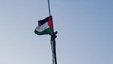 پرچم ترکیبی جمهوری اسلامی و فلسطین بر دروازه قرآن شیراز! +فیلم