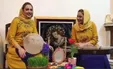 نوازندگی مهرناز و ساناز دبیرزاده پای سفره هفت سین +فیلم