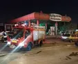 بی‌احتیاطی یک راننده پمپ بنزین شیراز را به آتش کشید +فیلم